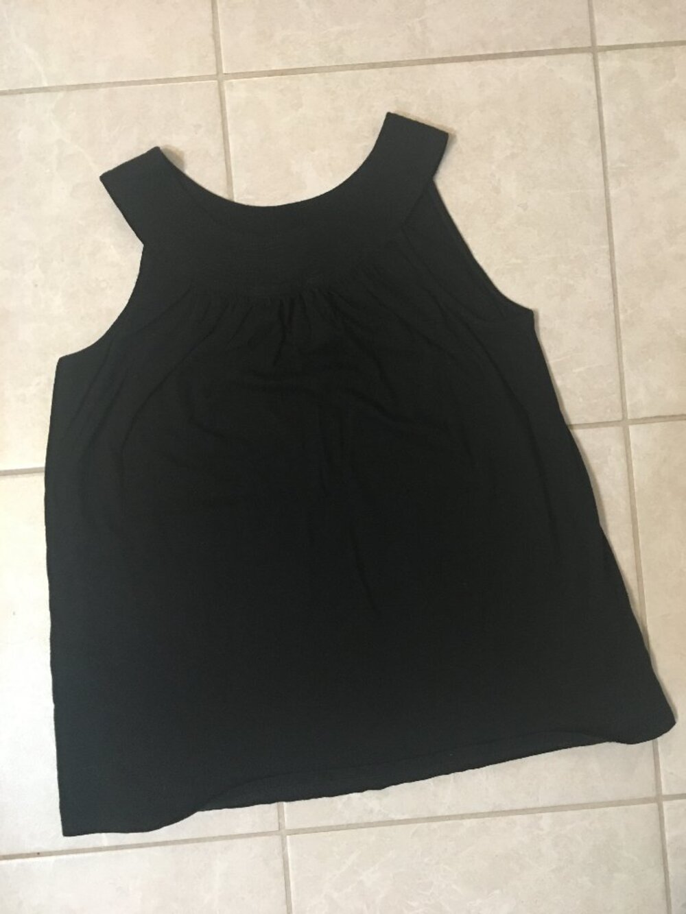 Express Black Scoop-neck Tank Top S